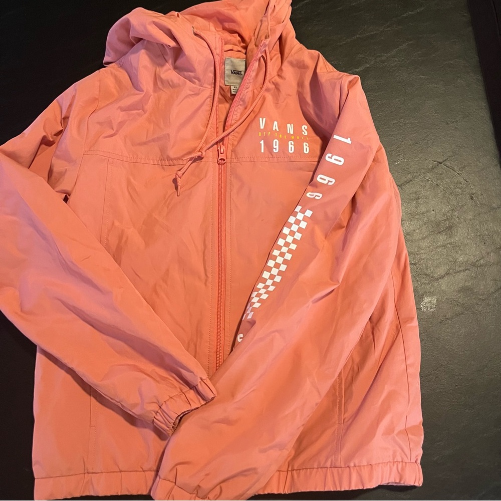 Vans zip up windbreaker Jacket